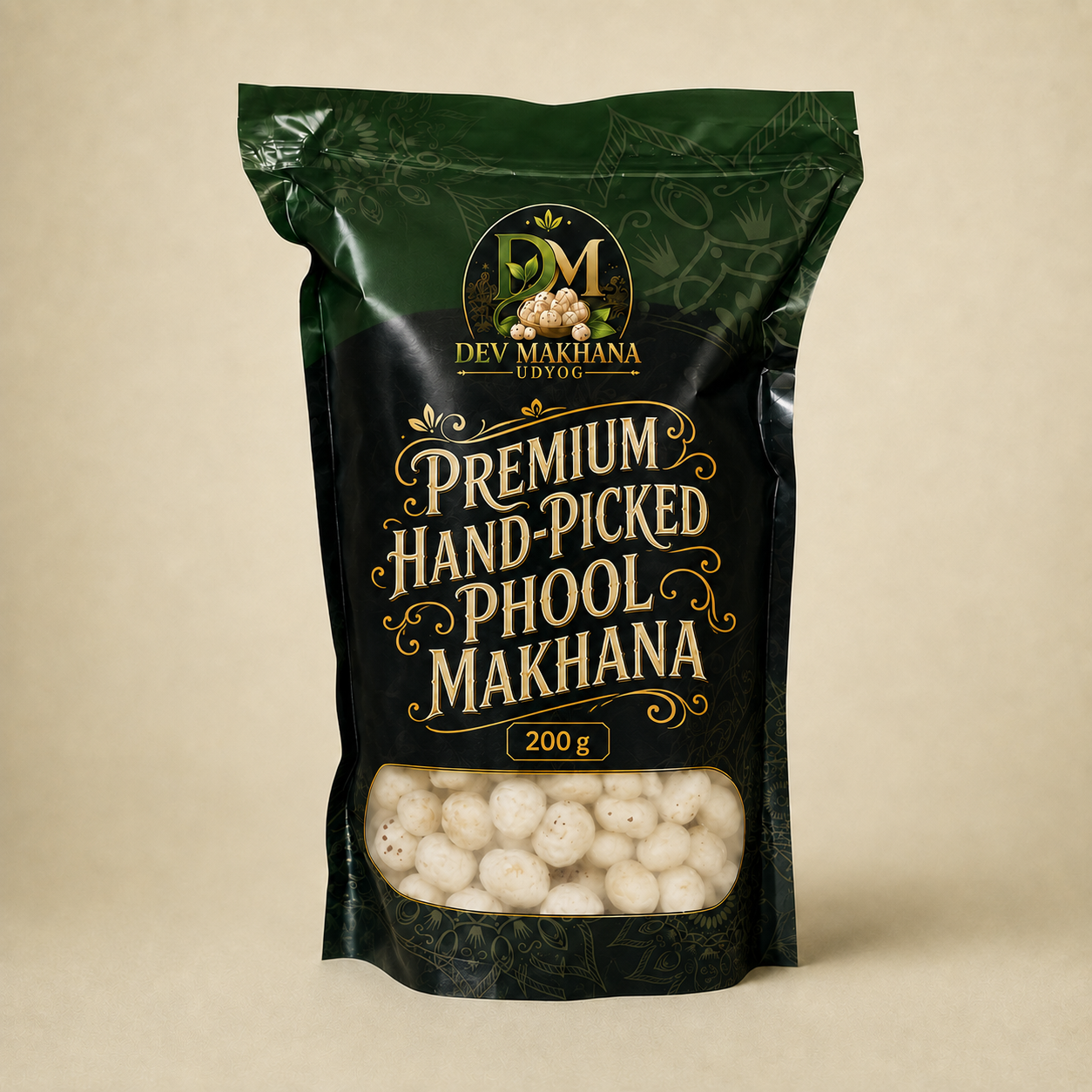 Premium Hand-Picked Phool Makhana (200 g)