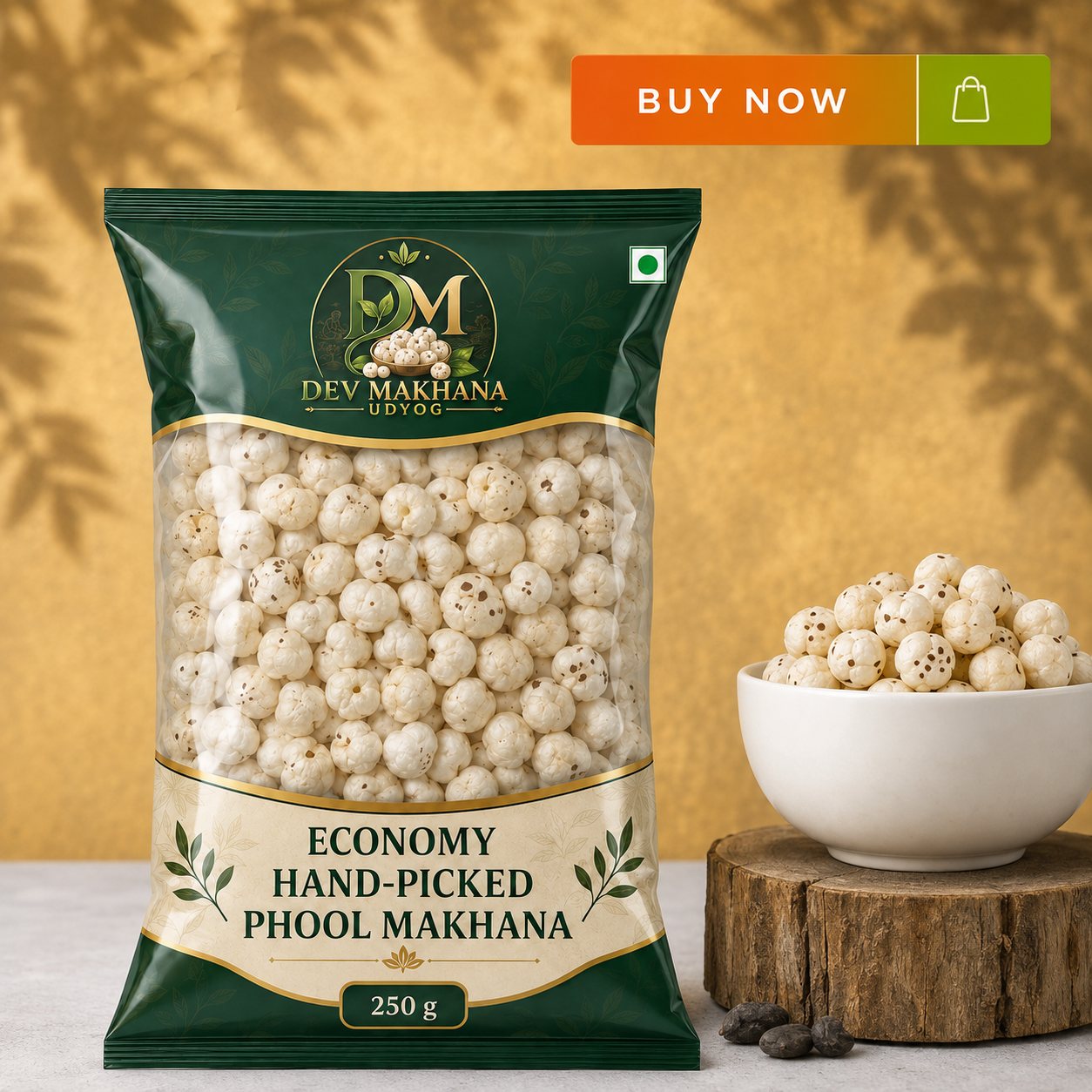 Economy Hand-Picked Phool Makhana (250 g)