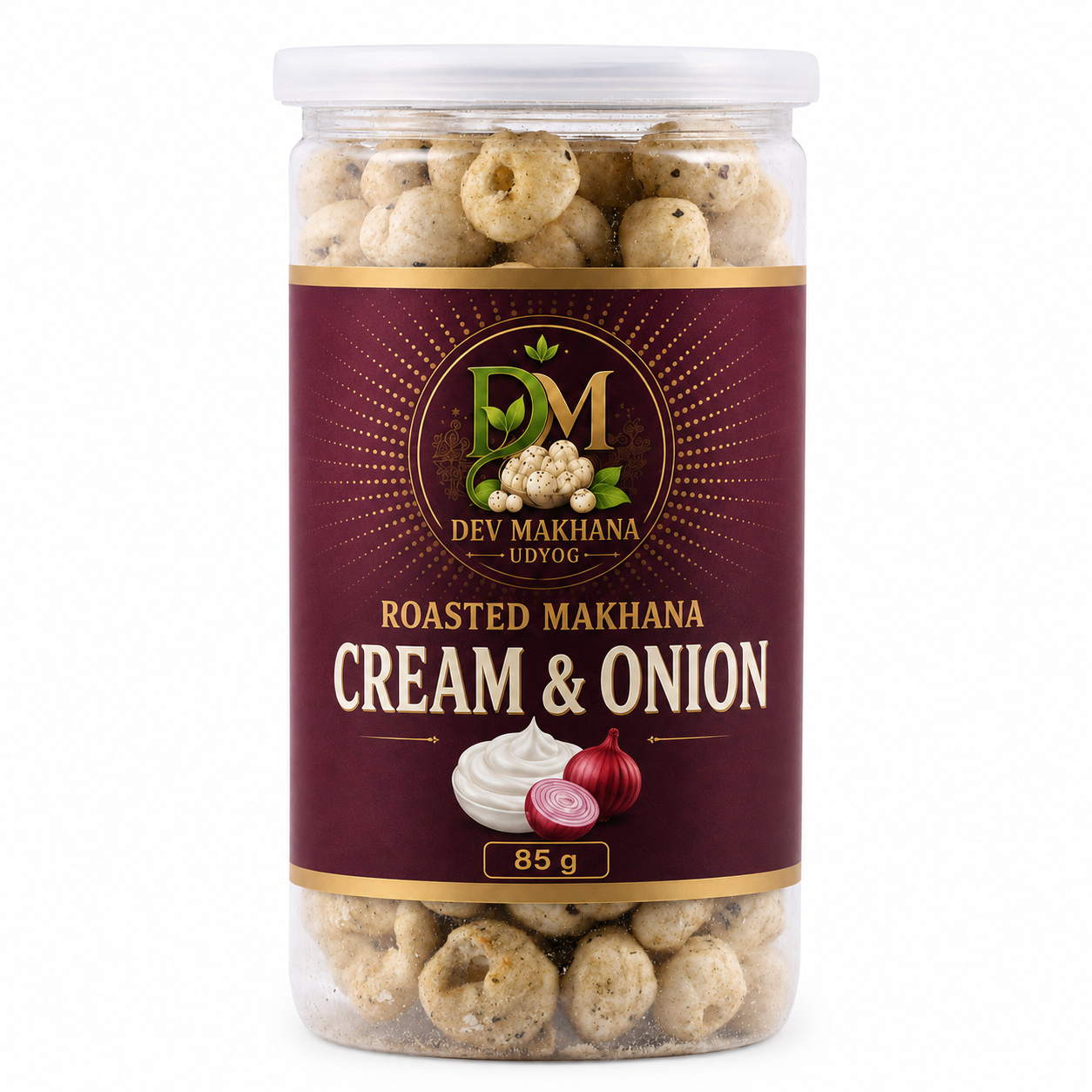 Roasted Makhana Cream & Onion 